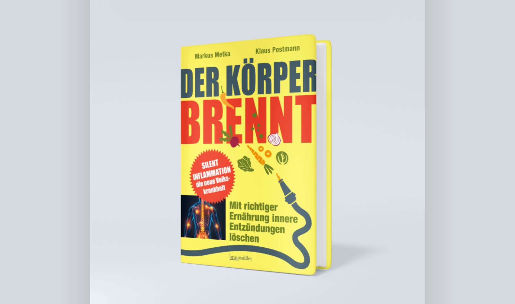 Das neue Buch: Der Körper brennt © Braumüller Verlag