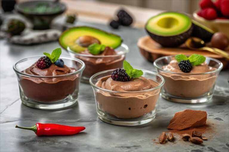 Schoko-Avocado-Chili-Mousse © freepik.com